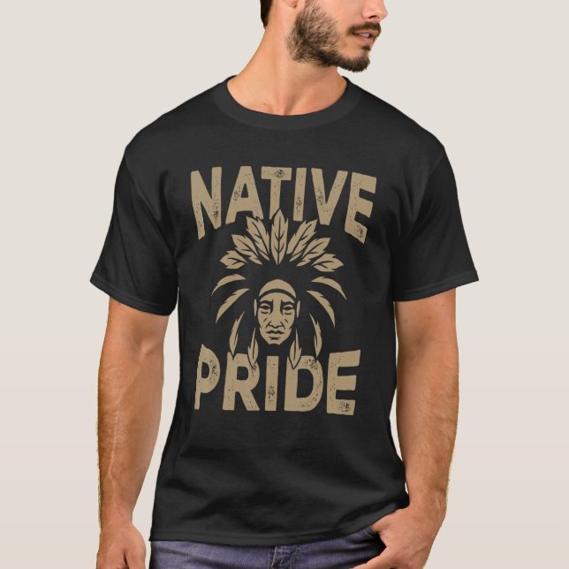 Indischer Pride Urgründungsvater T-Shirt (Vorderseite)