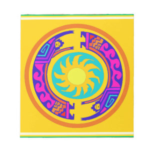 Indischer Regenbogengeist Notizblock