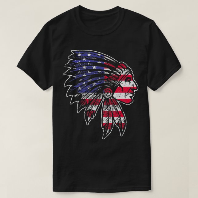 Indischer Schädel TShirt 1 (Design vorne)