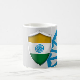 INDISCHER SCHILD KAFFEETASSE