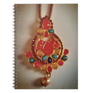 Indischer Schmuck Notizblock