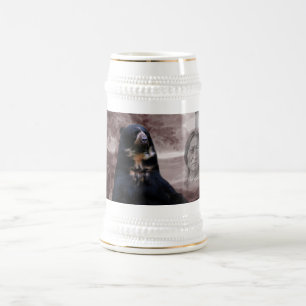 Indischer Schwarzbär Bierglas