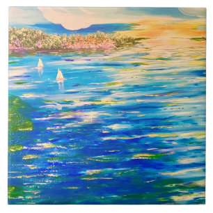 Indischer See Fliese