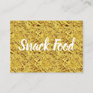 Indischer Snack Crunchy Noodles Snack Food Visitenkarte