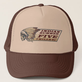 Indischer Sommer 5 - Fernlastfahrer-Kappe Truckerkappe