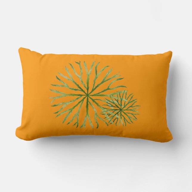 Indischer Sommer auf einem Lumbalkissen Lendenkissen (Vorderseite)