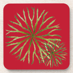 Indischer Sommer auf einem Untersetzer-Set (M) Getränkeuntersetzer