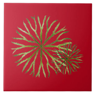 Indischer Sommer auf einer Keramik (M) Fliese