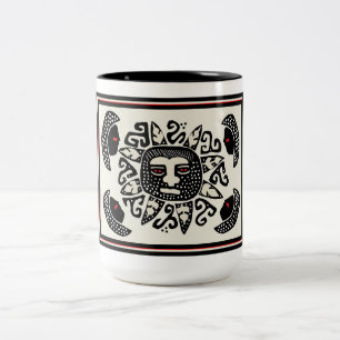 Indischer Sonnengeist Zweifarbige Tasse