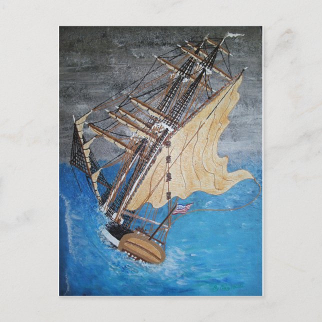 Indischer Spirituosenwind Postkarte (Vorderseite)