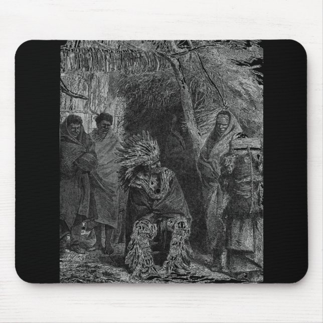 Indischer Stamm Mouse Pad Mousepad (Vorne)