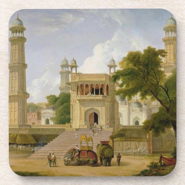 Indischer Tempel, sagte, die Moschee von Getränkeuntersetzer (Vorderseite)