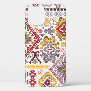 Indischer Teppich, Paisley Mandala, Yoga Case-Mate iPhone Hülle