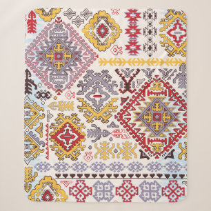 Indischer Teppich, Paisley-Mandala, Yoga Sherpadecke