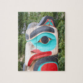 Indischer Totem-Pole, Anchorage, Alaska 2 Puzzle