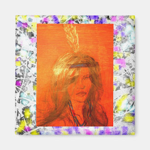 indischer Tropfen Magnet