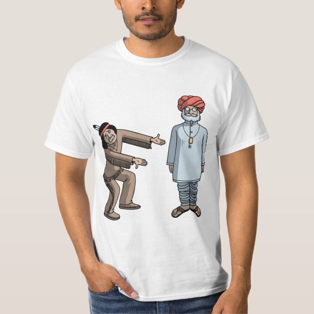 Indischer V.-Inder T-Shirt (Vorderseite)