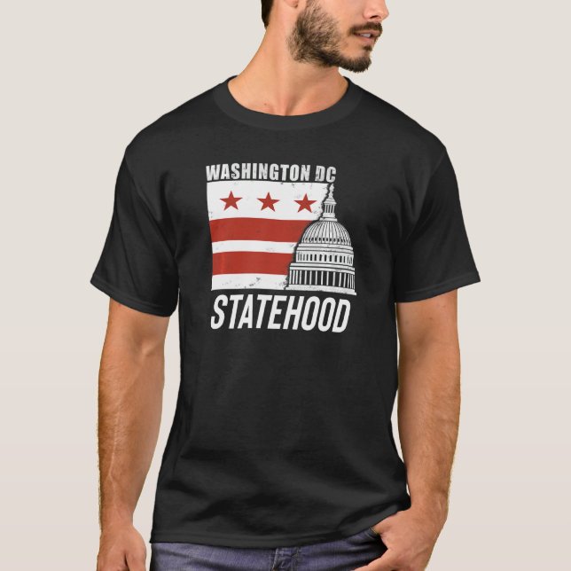 Indischer Washingtonischer Staat von Washington D  T-Shirt (Vorderseite)