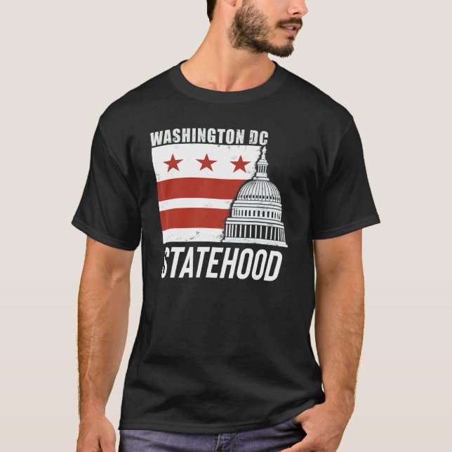 Indischer Washingtonischer Staat von Washington D  T-Shirt (Vorderseite)