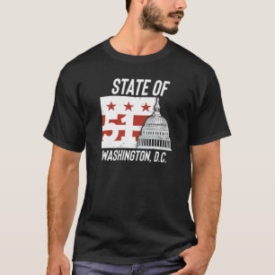 Indischer Washingtonischer Staat von Washington D T-Shirt