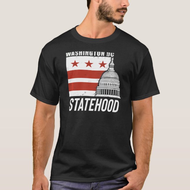 Indischer Washingtonischer Staat von Washington D  T-Shirt (Vorderseite)