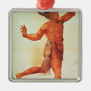 Indischer Zauberer Ornament Aus Metall