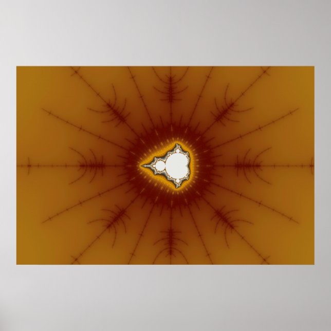 Indisches Amerika - Fraktal Poster (Vorne)