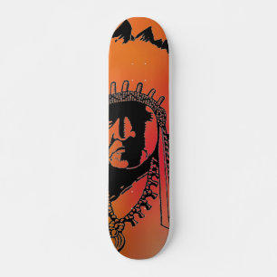 Indisches Amerikanisches Skateboard