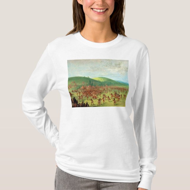 Indisches Ball-Spiel T-Shirt (Vorderseite)