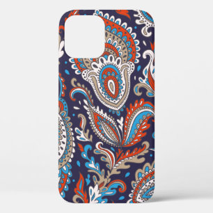 Indisches Blumenpaisley-Medaillon-Muster. Ethnic M Case-Mate iPhone Hülle