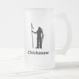 Indisches Chickasaw Mattglas Bierglas