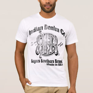 Indisches Denim Co USA durch Rogers-Brüder T-Shirt