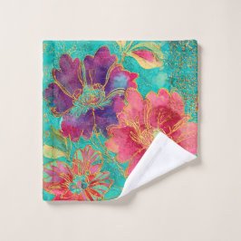 Indisches Design Waschlappen