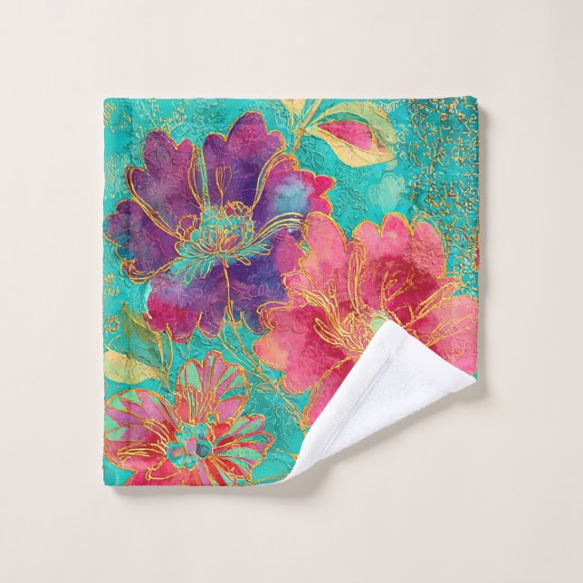 Indisches Design Waschlappen (Waschlappen)