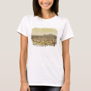 Indisches Dorf, neues Georgia, Alaska (Farbeengrav T-Shirt