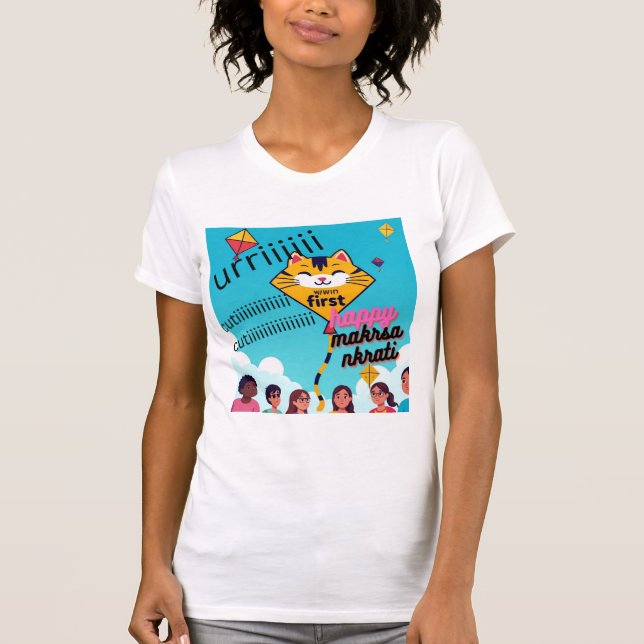 Indisches Festival T-Shirt (Vorderseite)