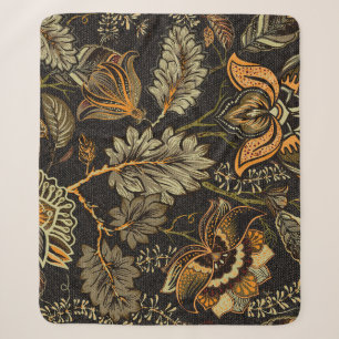 Indisches florales Paisley, nahtloses ethnisches M Sherpadecke