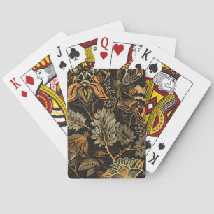Indisches florales Paisley, nahtloses ethnisches M Spielkarten