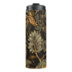 Indisches florales Paisley, nahtloses ethnisches M Thermosbecher