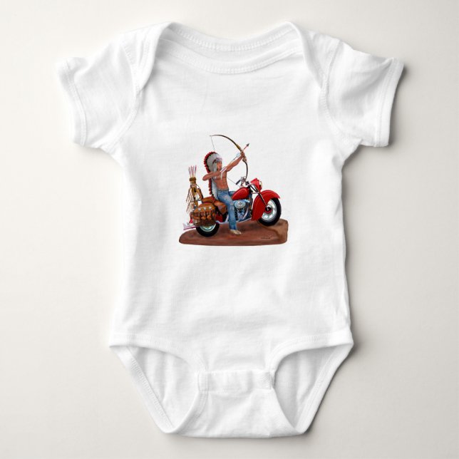 INDISCHES FOREVER.PNG BABY STRAMPLER (Vorderseite)