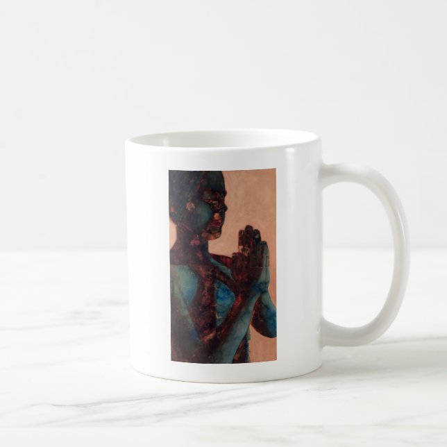 Indisches Gebet Kaffeetasse (Rechts)
