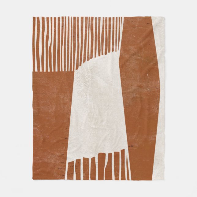 Indisches Gebiet I Fleecedecke (Vorderseite)