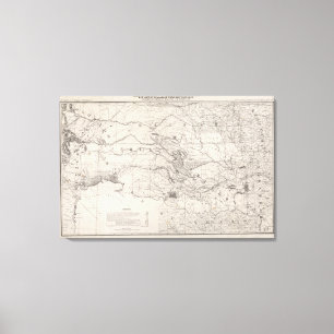 Indisches Gebiet Leinwanddruck