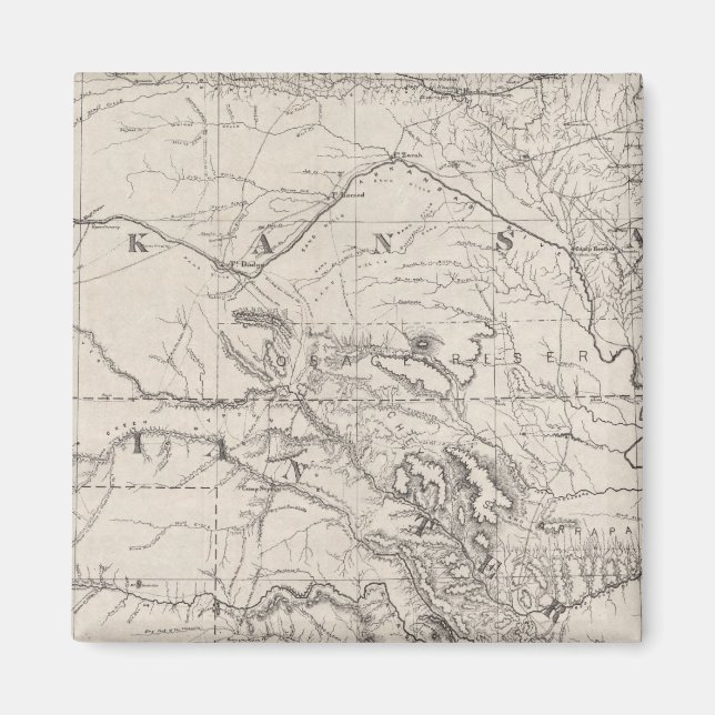 Indisches Gebiet Magnet (Vorne)