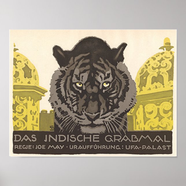 Indisches Grab Poster (Vorne)