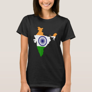Indisches Hemd, Indianerflagge, Indische Flagge, I T-Shirt