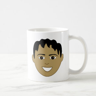 Indisches Jungengesicht Kaffeetasse