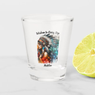 Indisches Kulturerbe Schnapsglas