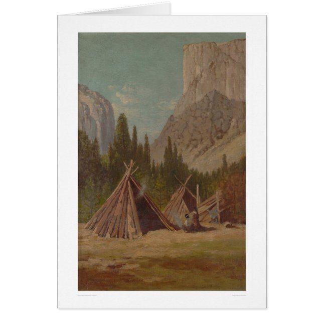 Indisches Lager in Yosemite-Tal (1189) (Vorne)