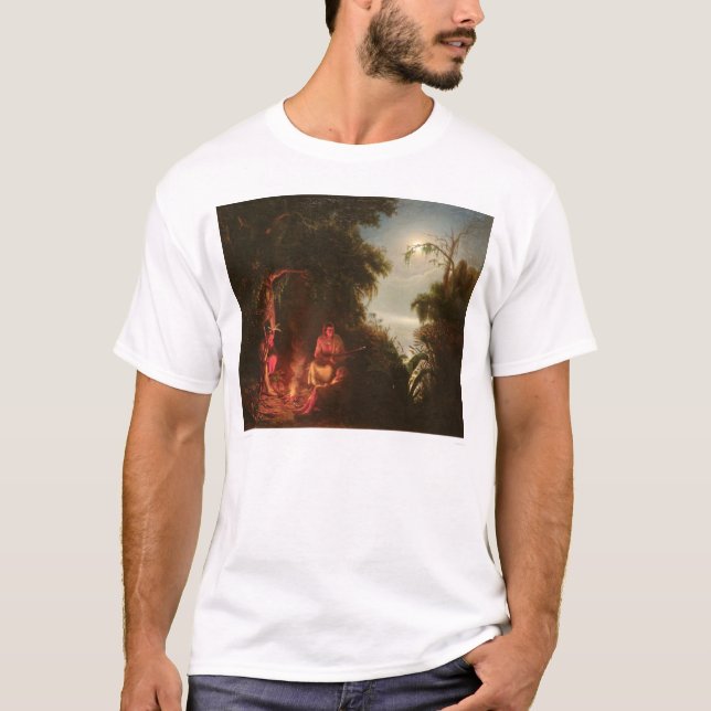 Indisches Lagerfeuer (2166A) T-Shirt (Vorderseite)
